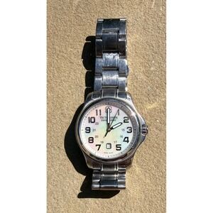 Victorinox Swiss Army Stainless Steel Watch Sapphire 100M Date Swiss Made